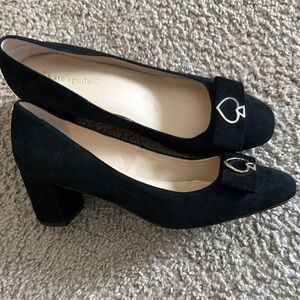 Kate Spade Black Suede Women's Shoes